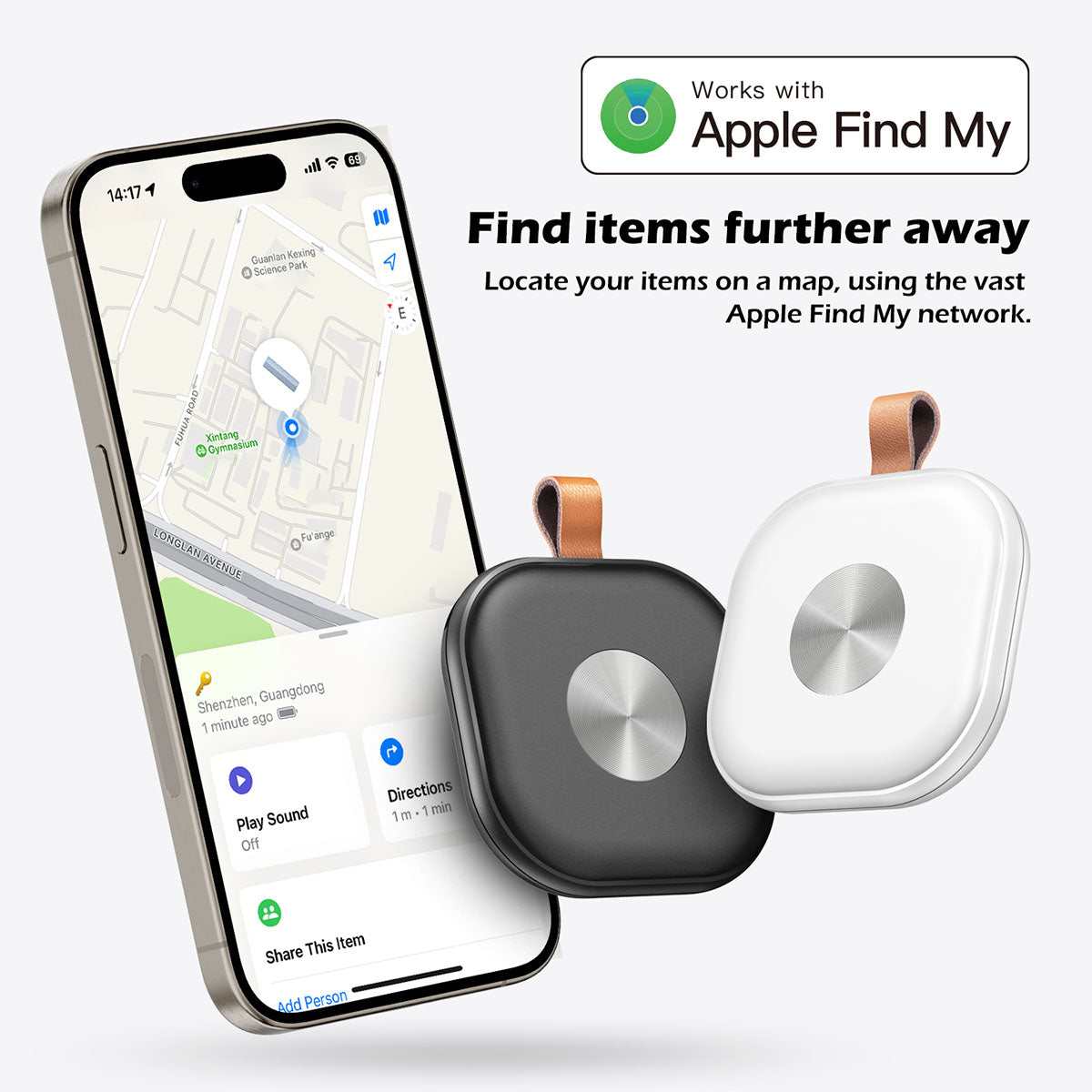 Tag Tracker (2 Pack) - with Apple Find My