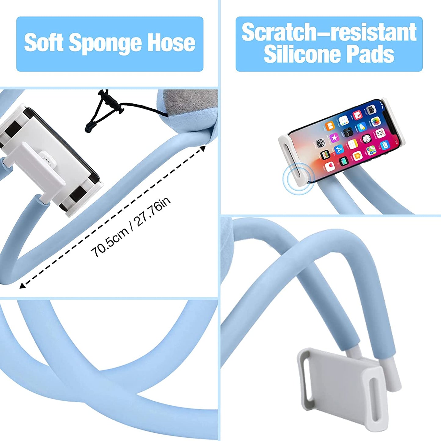 Neck Pillow with Phone Holder