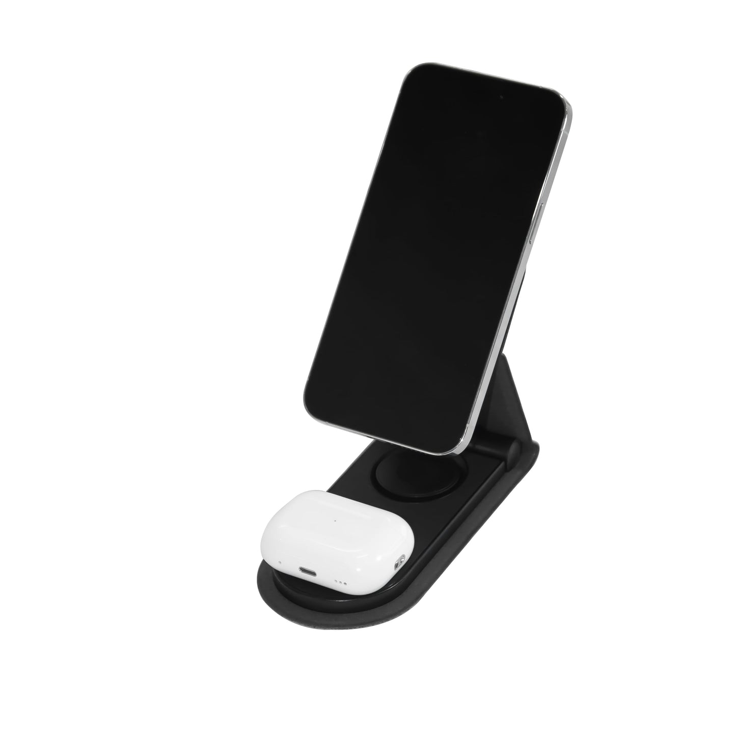 3-1 Leather Charging Station with Fast Charge Adapter