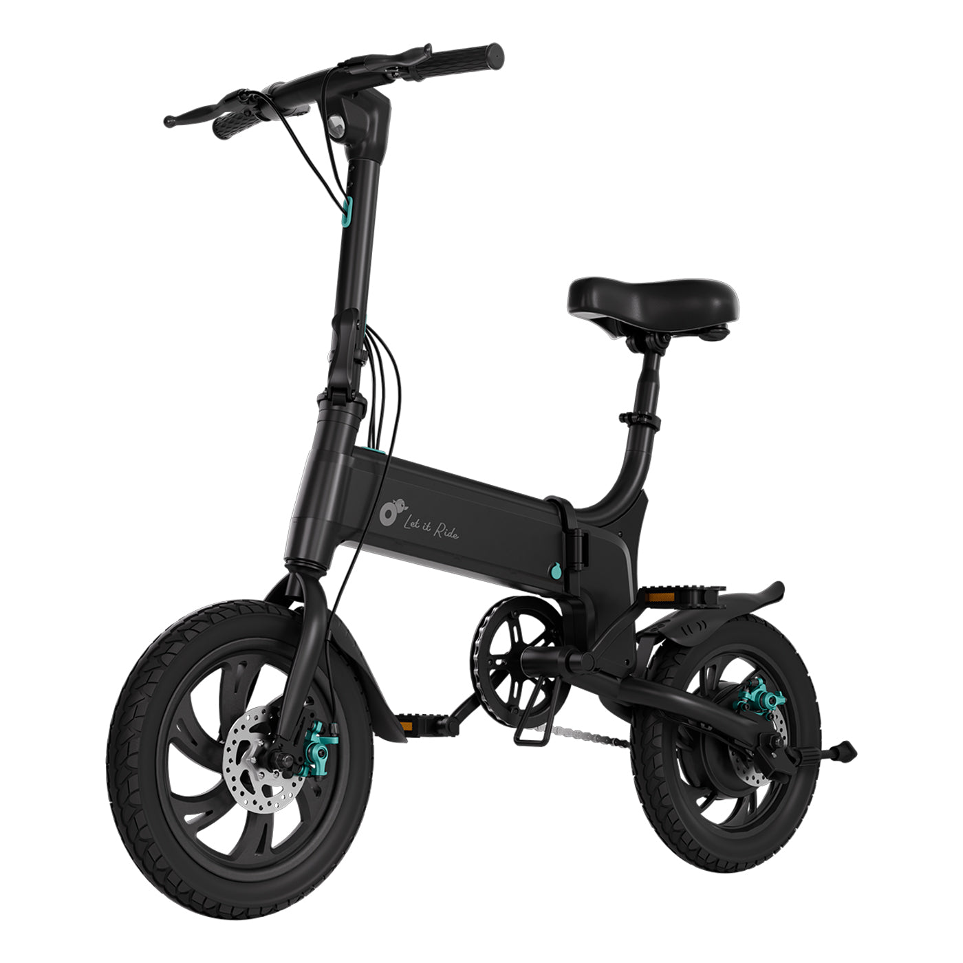 ride electric bicycle Foldable Electric Bike with App