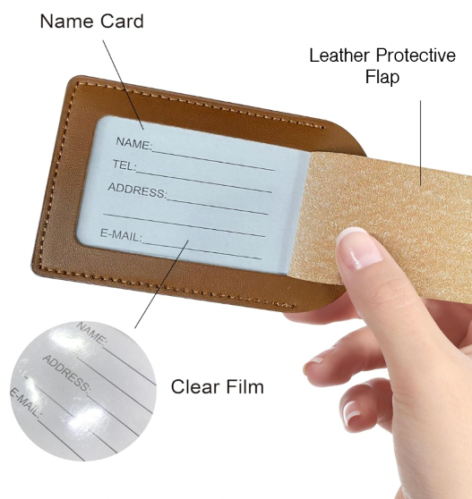 Luggage Tag Universal Finders (2 Pack)