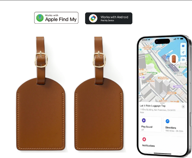 Luggage Tag Universal Finders (2 Pack)