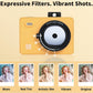 Instant Print Camera with Bluetooth Printer