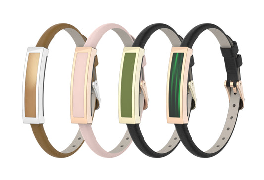 Wellness & Activity Tracker - Leather