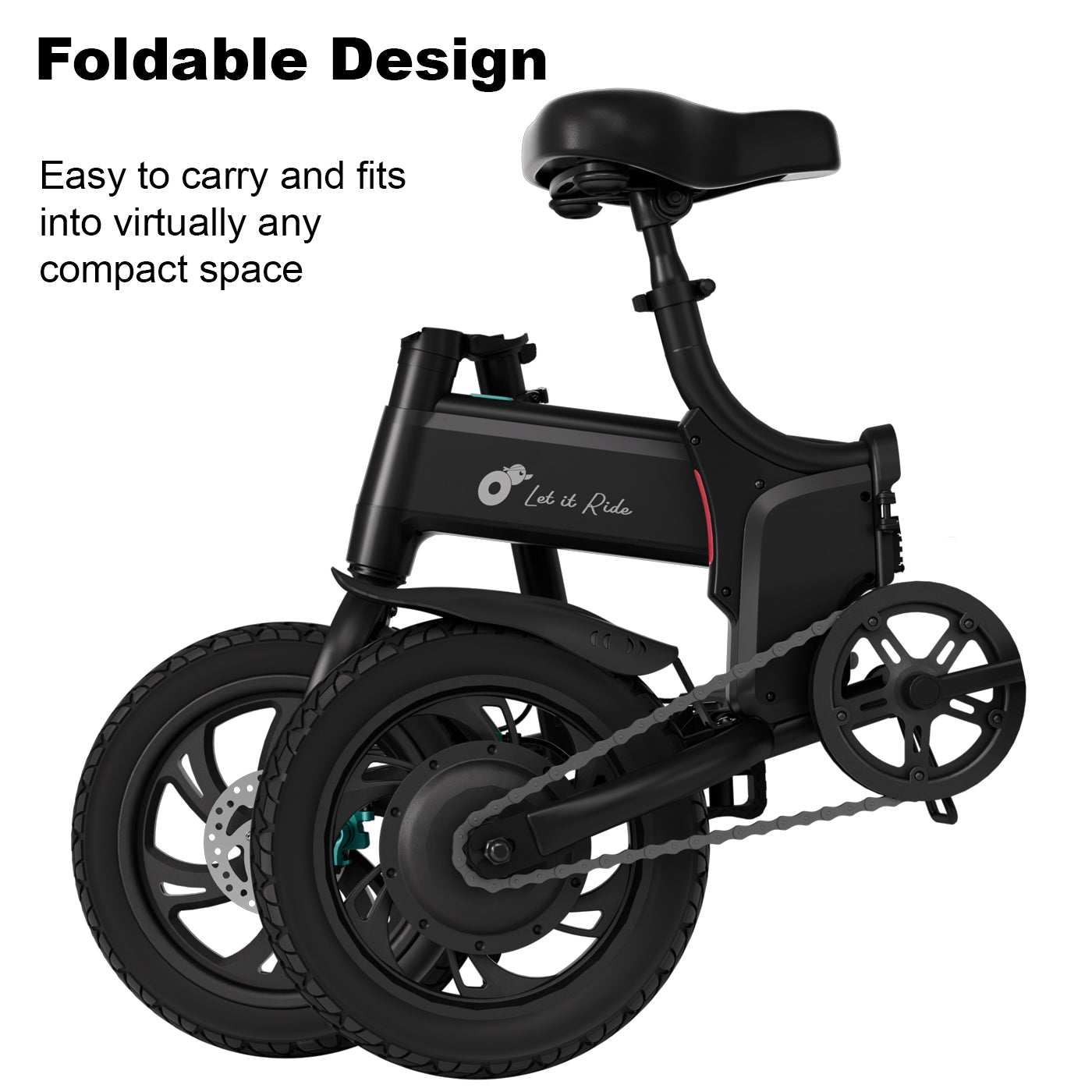 easy electric bicycle Foldable Electric Bike with App – Let It Ride Tech