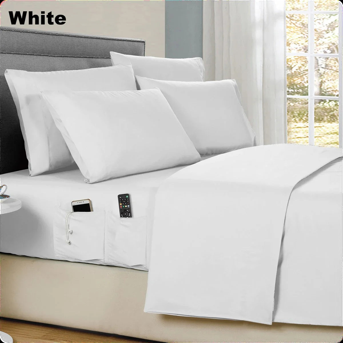 Smart Pocket 4 Piece Sheet Set