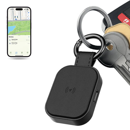 Universal Leather Tag Tracker (Apple Find My & Android/Google Find Hub)