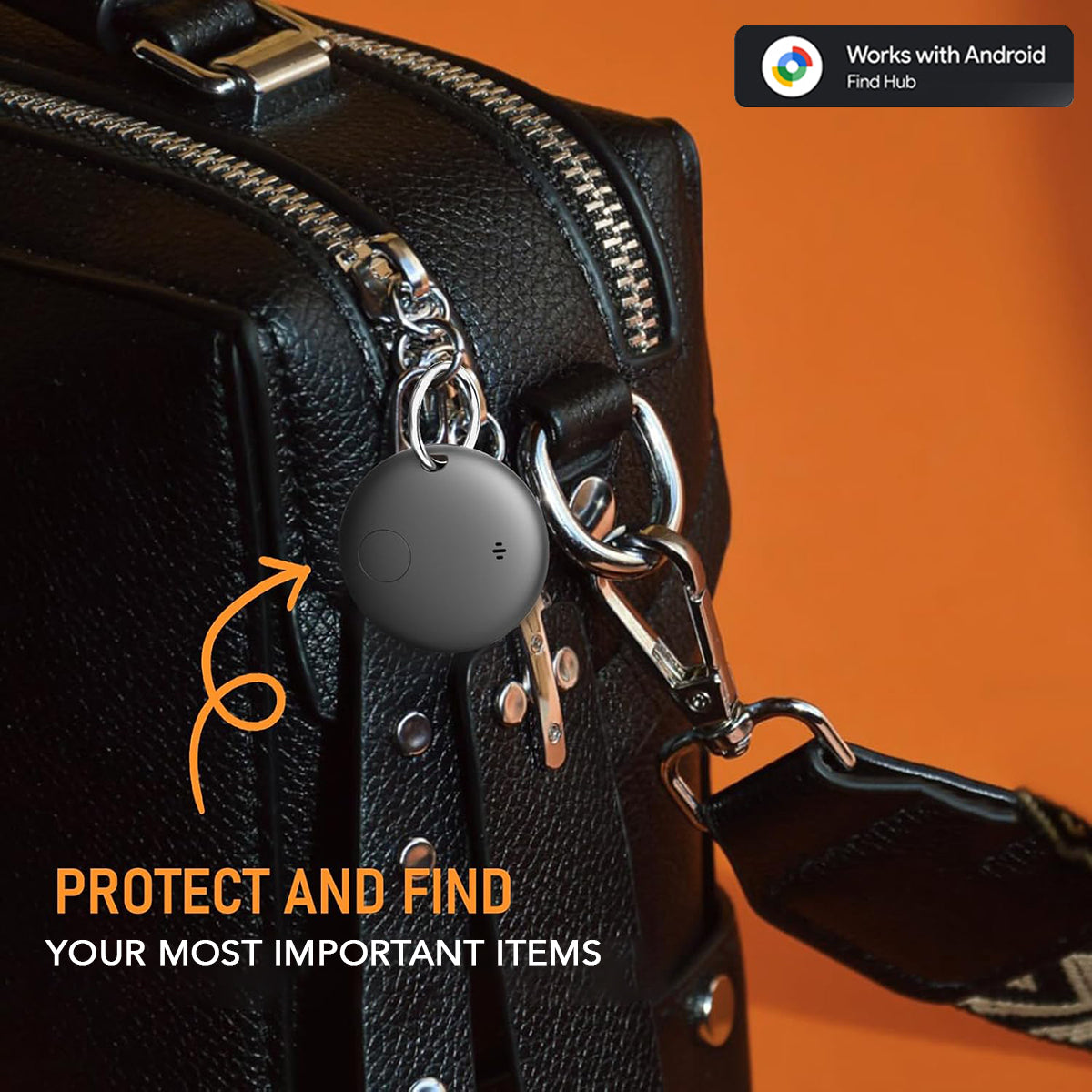 Android Tag Trackers (2 Pack) - Android/Google Find Hub