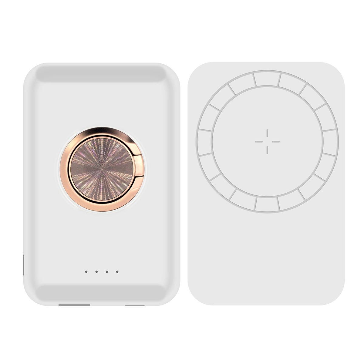 Leather Wireless Charging Power Bank