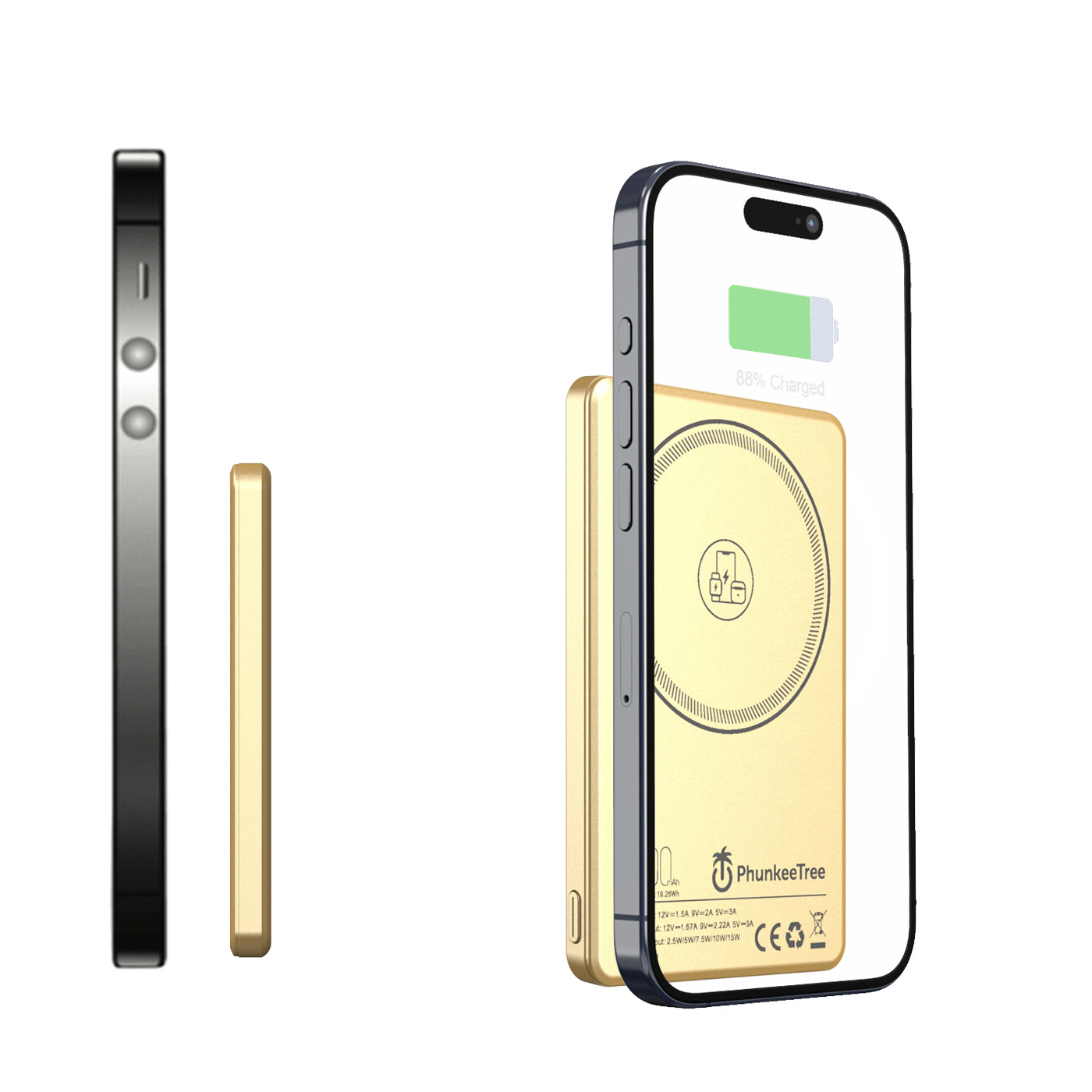3-in-1 Alloy Magnetic Wireless Power Bank