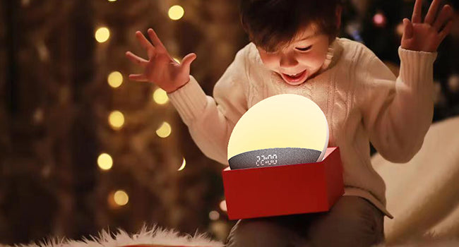 Sun Simulator Alarm Clock and Speaker