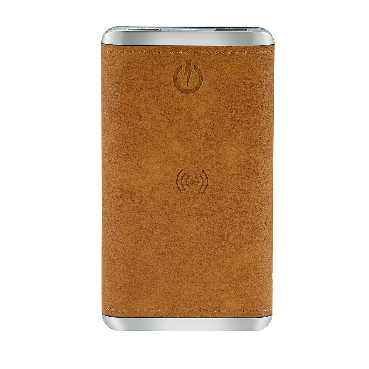 Leather Wireless Charging Power Bank